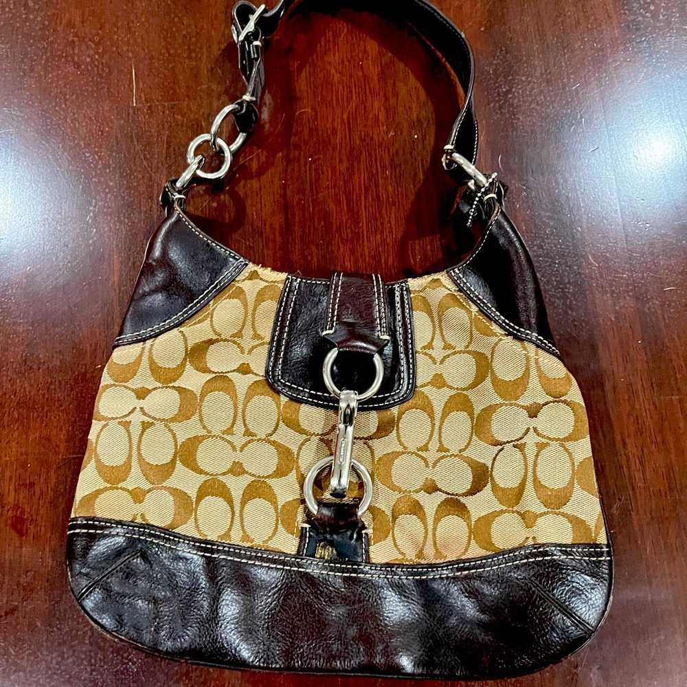 Signature coach bag